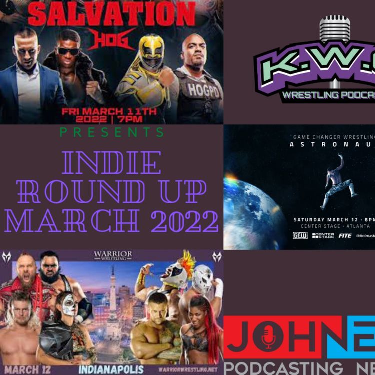 cover art for kWo Indie Round Up March 2022