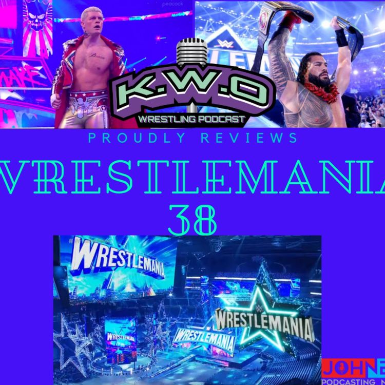 cover art for kWo Reviews: Wrestlemania 38