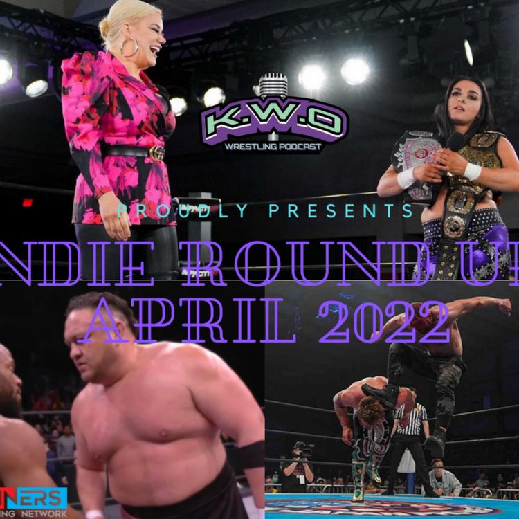 cover art for kWo Indie Round Up April2022