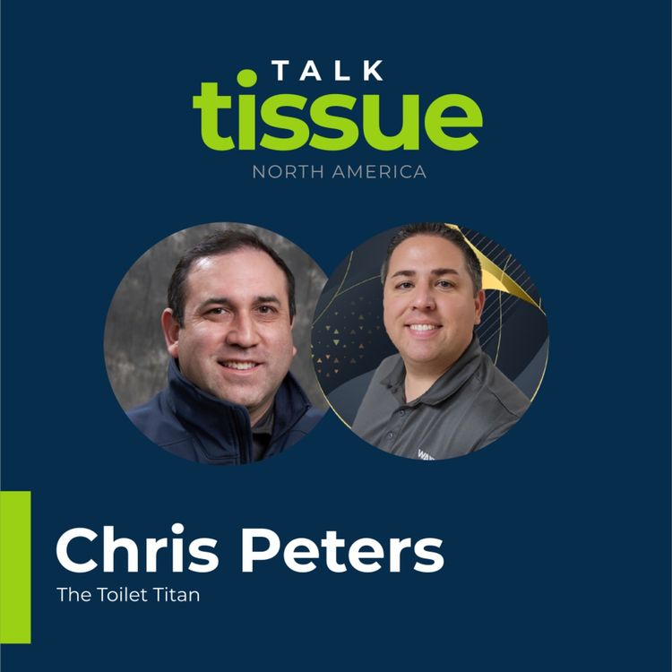 cover art for Talk Tissue with Chris Peters, the Toilet Titan