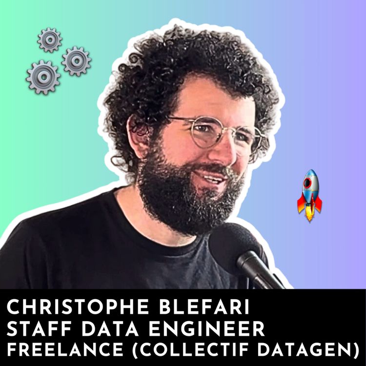 cover art for #145 - On décrypte avec Blef : Les sommets Snowflake, Databricks et la techno Iceberg