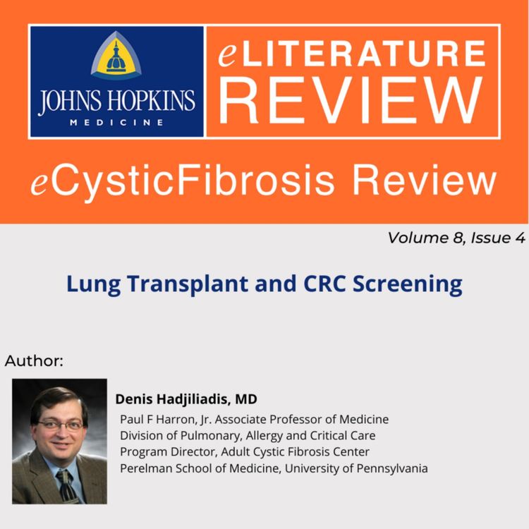 cover art for Lung Transplant and CRC Screening