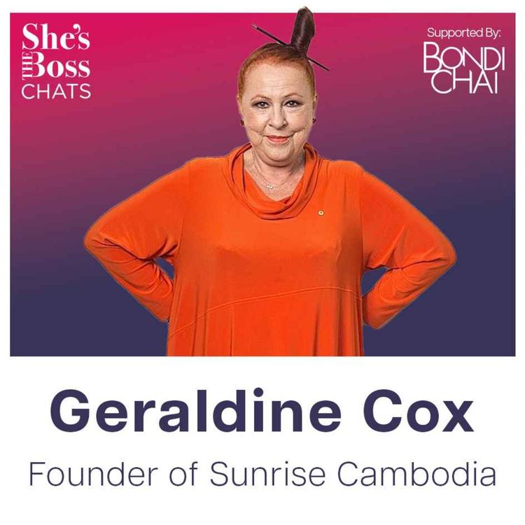 cover art for Geraldine Cox - Founder of Sunrise Cambodia 