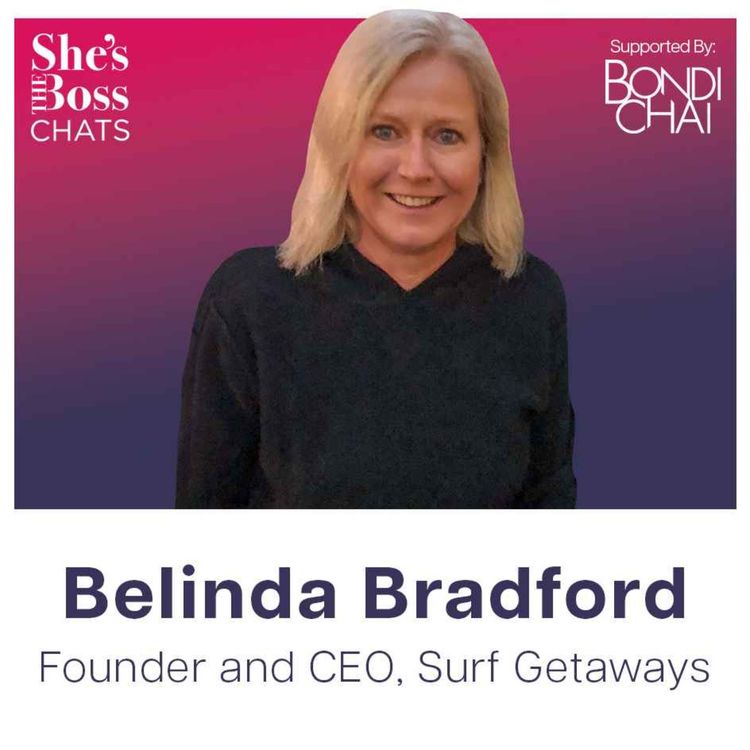 cover art for Belinda Bradford - Founder and CEO, Surf Getaways