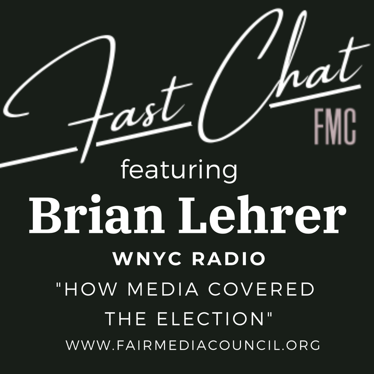 cover art for FMC Fast Chat with Brian Lehrer, WNYC Radio