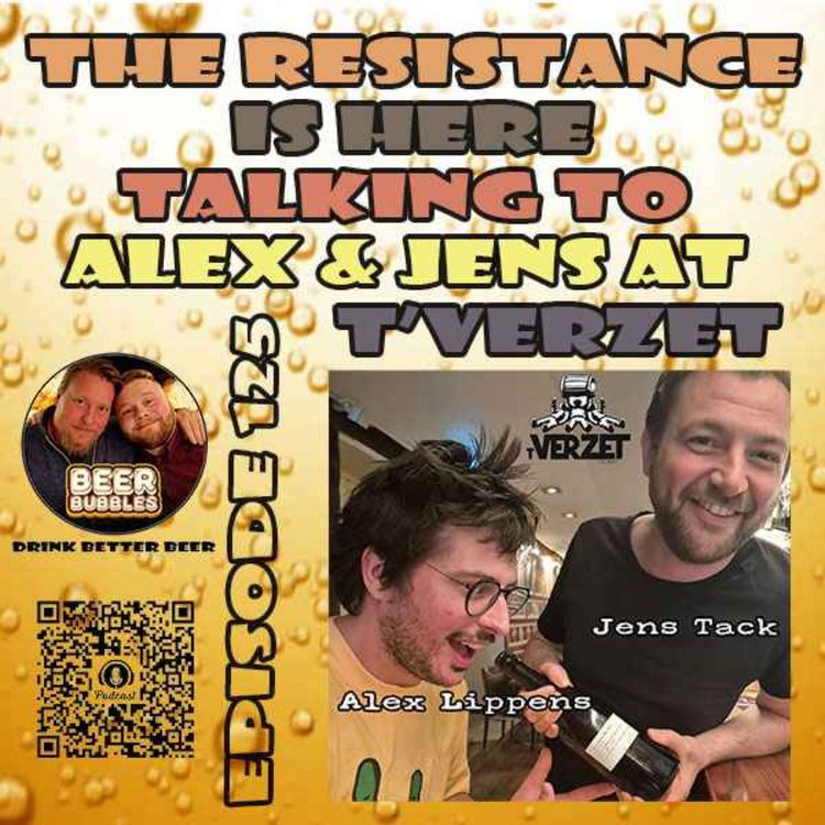 cover art for 125. The resistance is here! Talking to Alex & Jens from tVerzet.