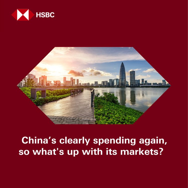cover art for China’s clearly spending again, so what's up with its markets?