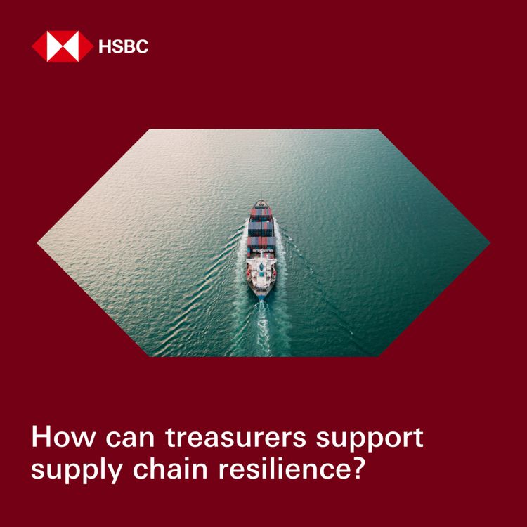 cover art for How can treasurers support supply chain resilience?