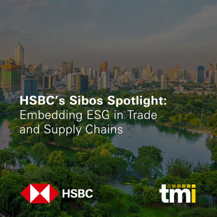 cover art for HSBC’s Sibos Spotlight: Embedding ESG in Trade and Supply Chains