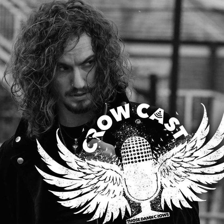 cover art for CROWCAST #43 - OLI BROWN (RAVENEYE, OLLIE BROWN & THE DEAD COLLECTIVE)