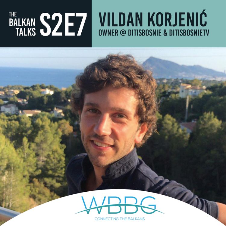 cover art for S2E7: Destination Bosnia and Herzegovina with Vildan Korjenic