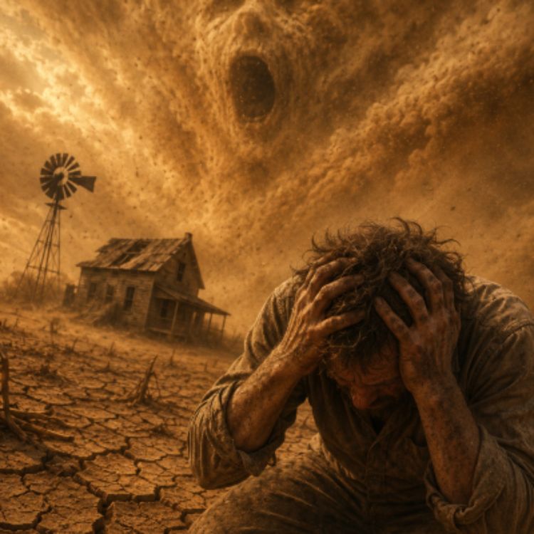 cover art for Dust by Sharon Skinner
