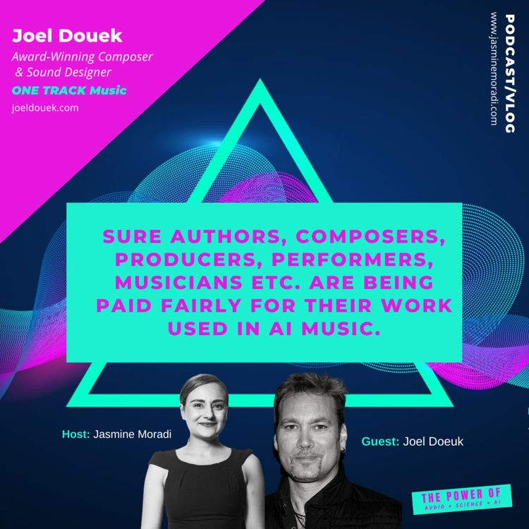 cover art for 23.3 Soundbite | Paid fairly for their work used in AI Music.  |  Joel Douek, Award-Winning Composer