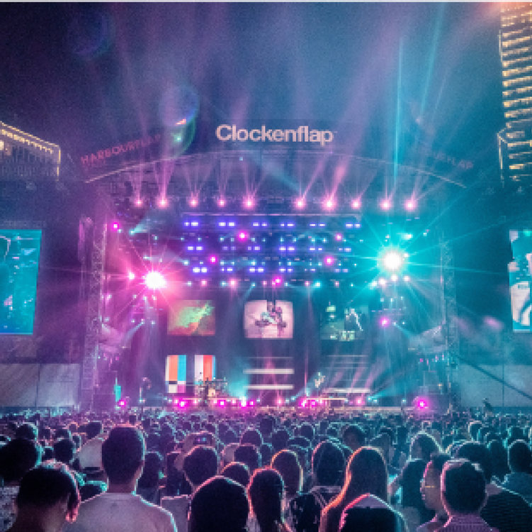 cover art for The homegrown music festival Clockenflap, with co-founder Justin Sweeting