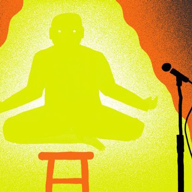 cover art for Can comedians be spiritual?