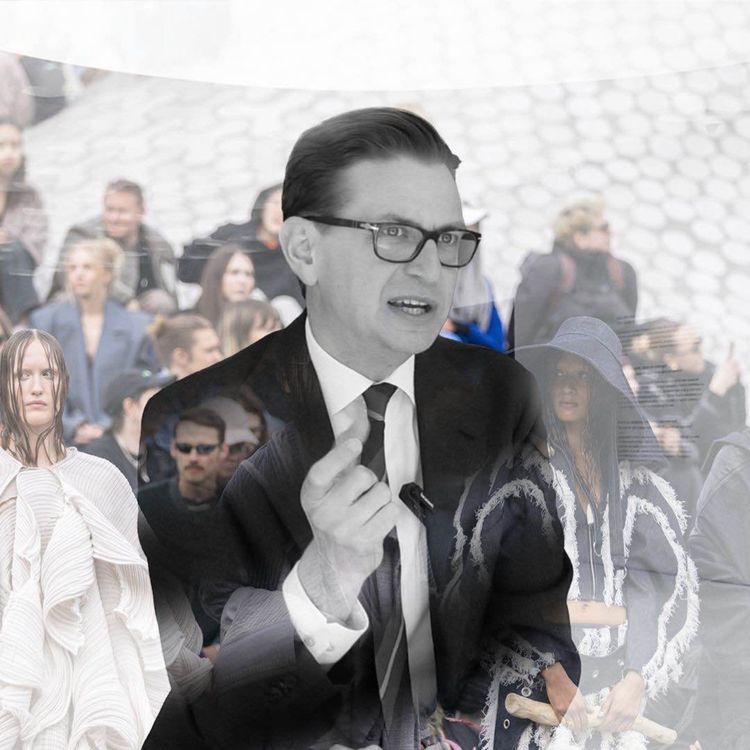 cover art for Does fashion belong in museums? (with Kieran Long)