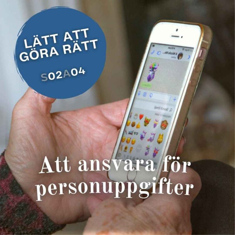 cover art for Att ansvara för personuppgifter