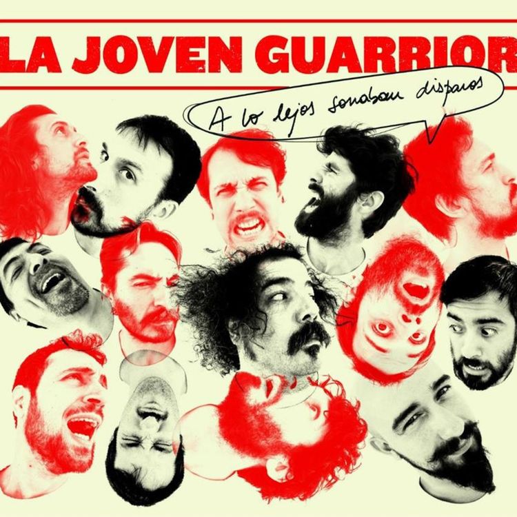 cover art for "A lo lejos sonaban disparos", La joven guarrior