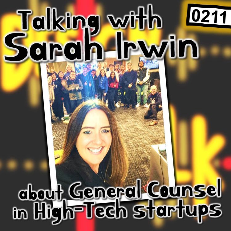 cover art for 0211 - Irish Tech General Counsel - Sarah Irwin