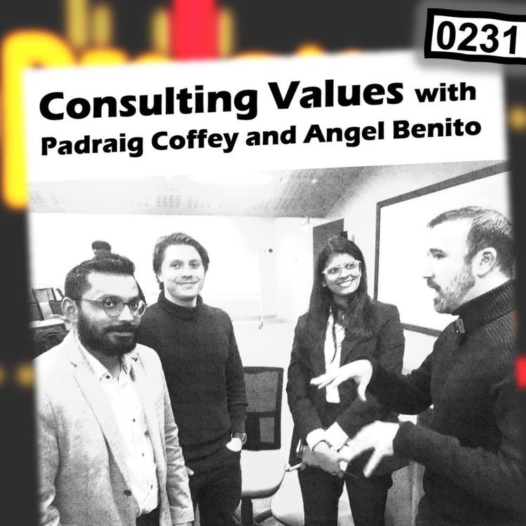 cover art for 0231 - Consulting Values with Padraig Coffey and Angel Benito