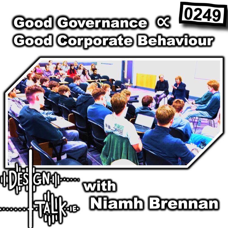 cover art for 0284 - On Corporate Behaviour with Niamh Brennan