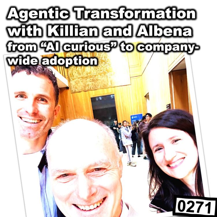 cover art for 0271 - Agentic Transformation with Killian and Albena