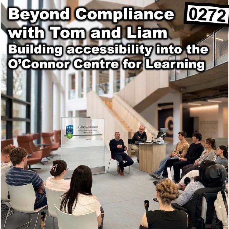 cover art for 0272 - Beyond Compliance with Liam Brady and Thomas Hamill