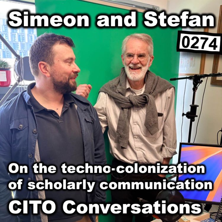 cover art for 0274 - Techno-colonization with Simeon Vidolov and Stefan Klein