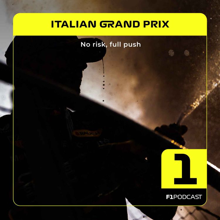 cover art for No risk, full push | Italian GP 2025