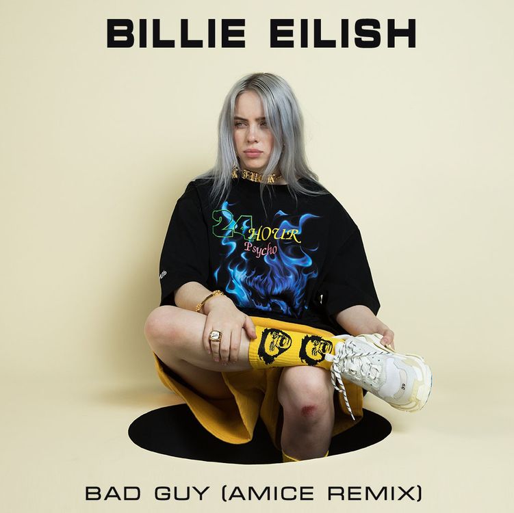 cover art for Billie Eilish - Bad Guy (Amice Remix)