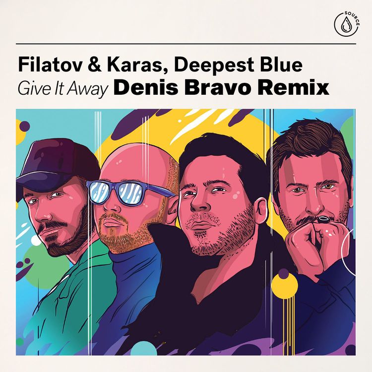 cover art for Filatov & Karas & Deepest Blue - Give It Away (Denis Bravo Radio Edit)