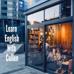 cover art for Learn English with Cullen at eattmag.com