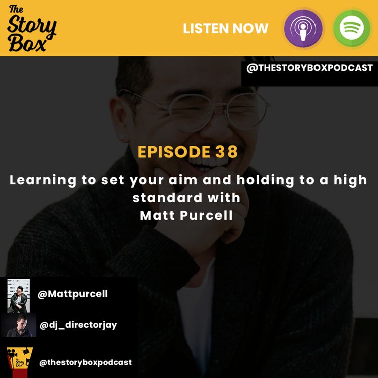 cover art for Episode 38 - Learning to set your aim & Holding to a high standard with Matt Purcell