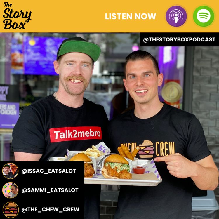 cover art for Episode 20 - Competitive eating & the challenge of overcoming cancer with Sir Issac Eat's A lot (Martin) & Sammi Eat's A lot (Martin)