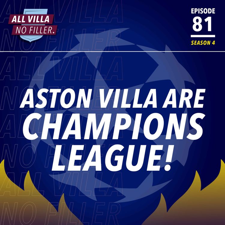 cover art for WE ARE CHAMPIONS LEAGUE! ASTON VILLA HAVE DONE IT | UNAI EMERY'S INCREDIBLE ACHIEVEMENT