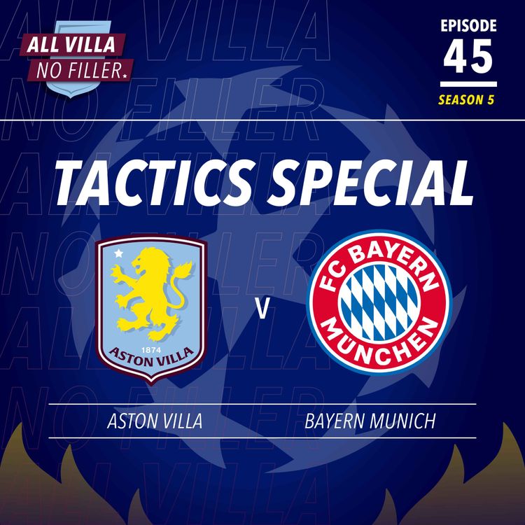 cover art for Match Preview | Aston Villa v Bayern Munich | Kompany Tactics, Alphonso Davies & How AVFC Can Hurt The German Giants