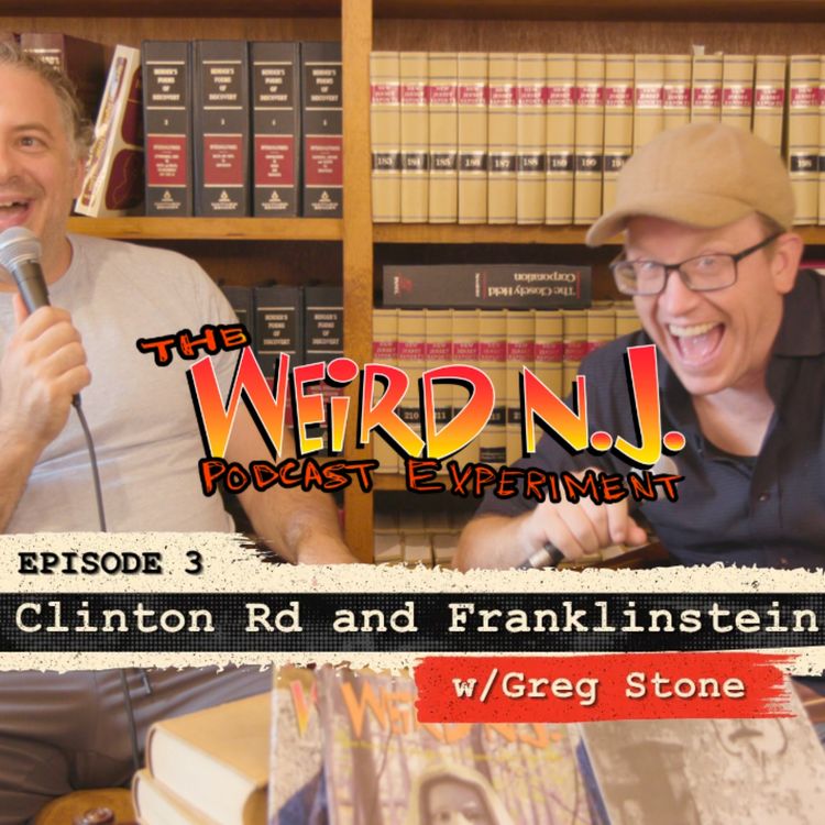 cover art for Clinton Road and Franklinstein w/Greg Stone