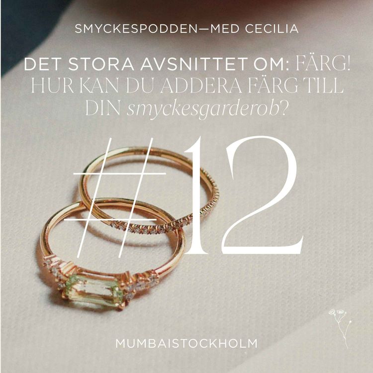 cover art for 12. Det stora avsnittet om färg! Hur kan du addera färg till din smyckesgarderob?