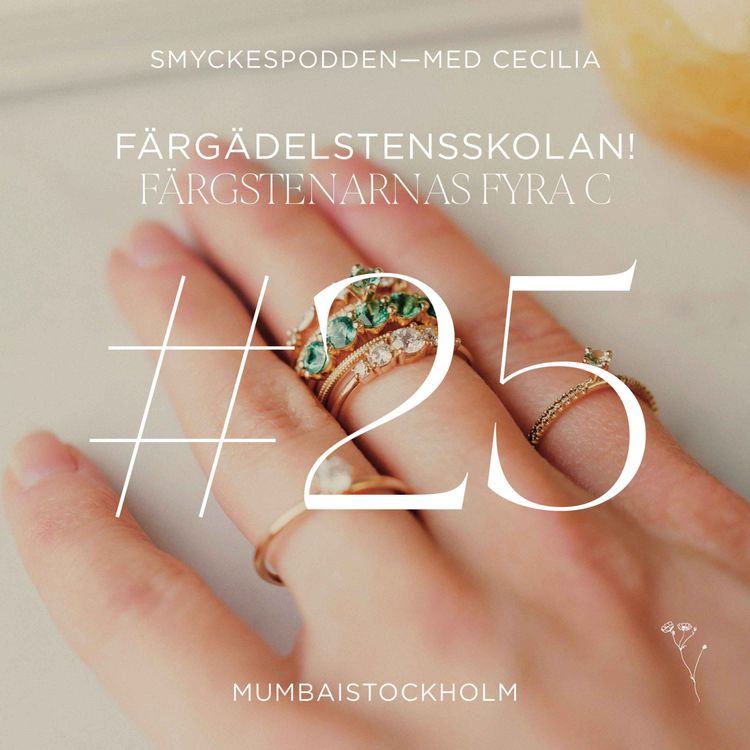 cover art for 25. Färgädelstensskolan! Färgstenarnas fyra C 