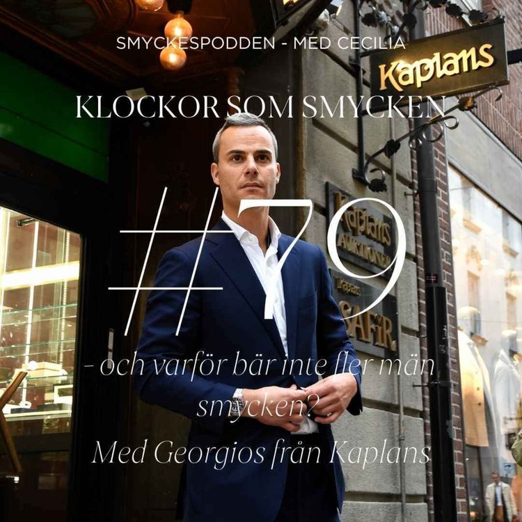 cover art for 79. Klockor som smycken (och varför bär inte fler män smycken?) med Georgios Batselas