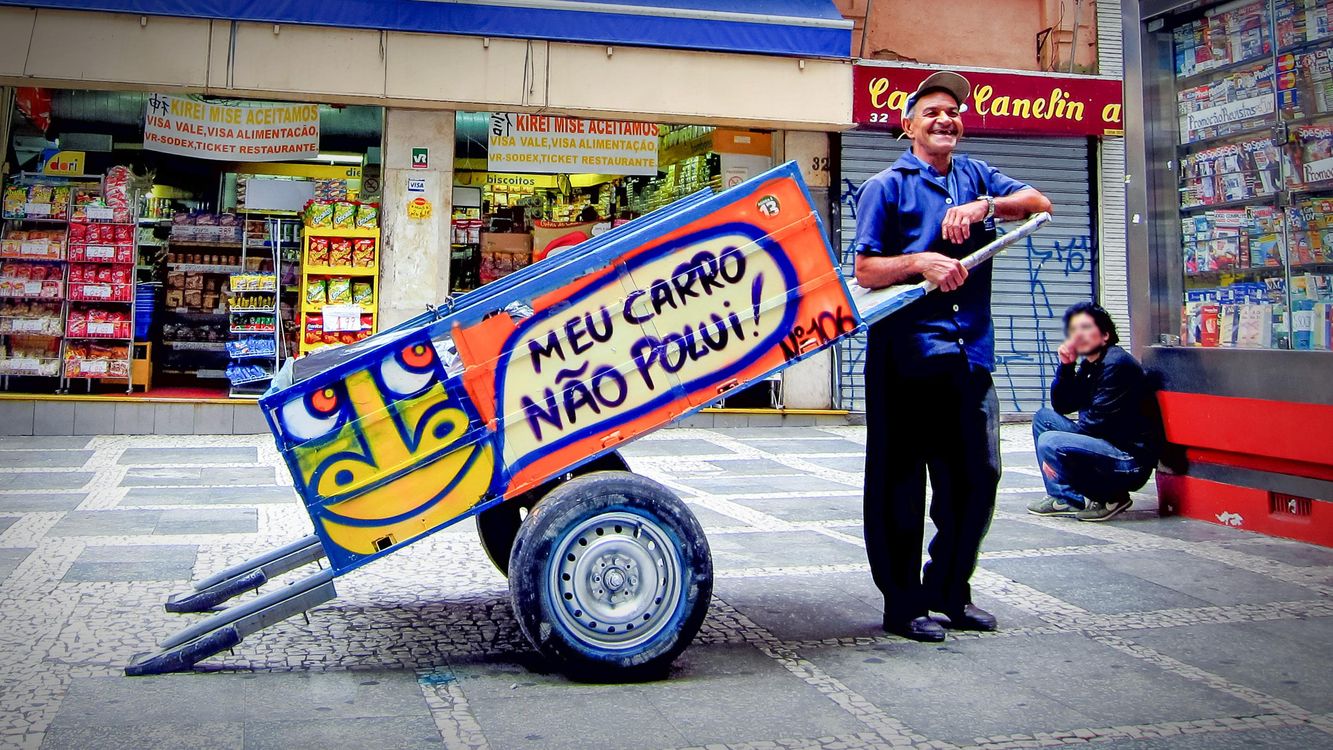 cover art for Trash cart superheroes | Mundano