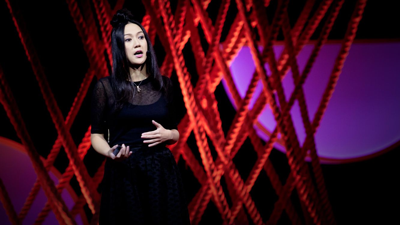 cover art for Why I draw with robots | Sougwen Chung