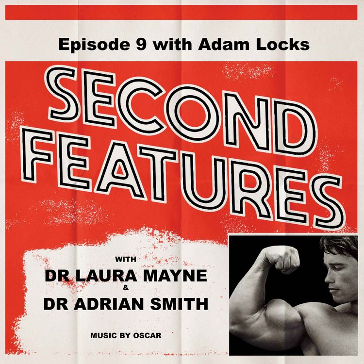cover art for Pumping Iron (1977) with guest Dr Adam Locks