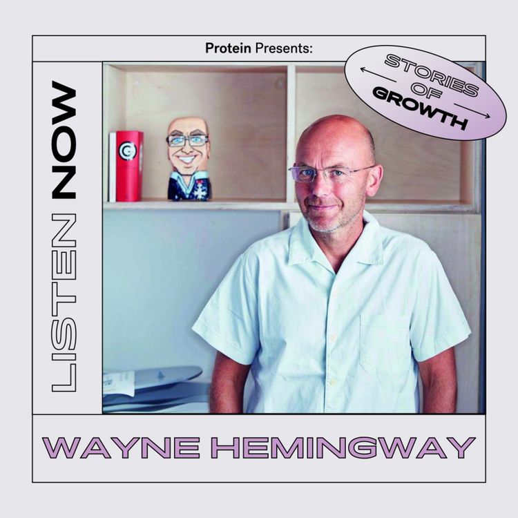 cover art for #23 - Wayne Hemingway MBE