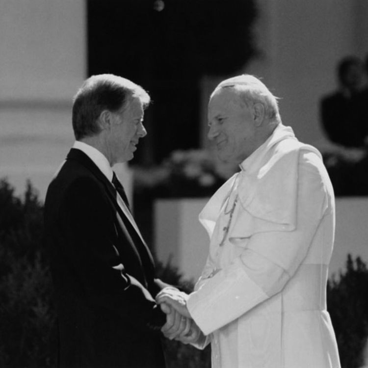 cover art for Jan 10- Ronald Reagan and Pope John Paul II