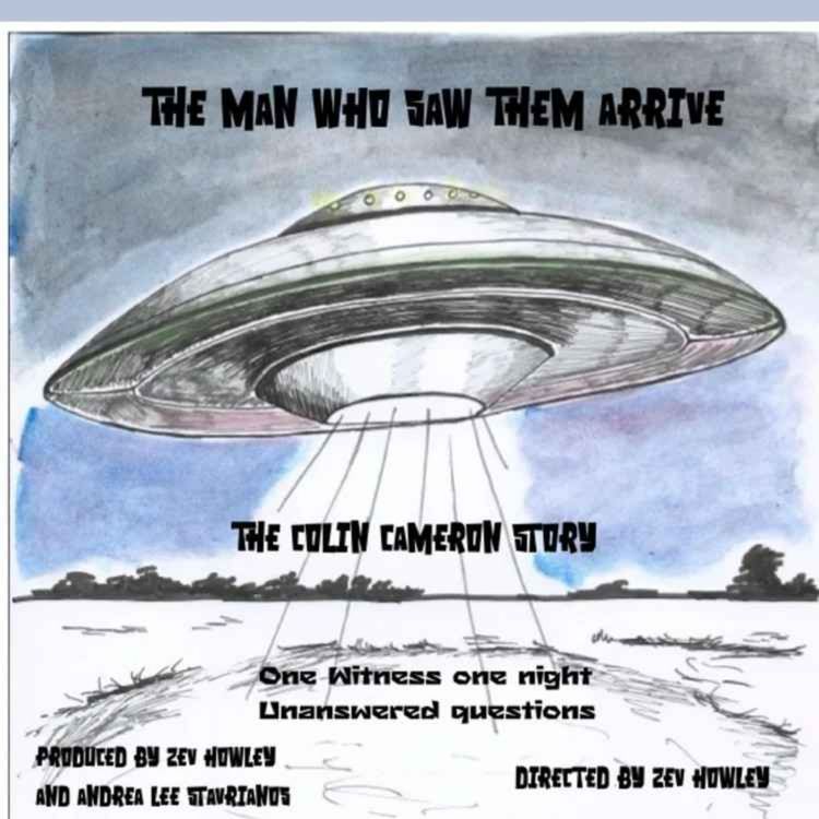 cover art for The Man Who Saw Them Arrive with Simon Foster & Zev Howley