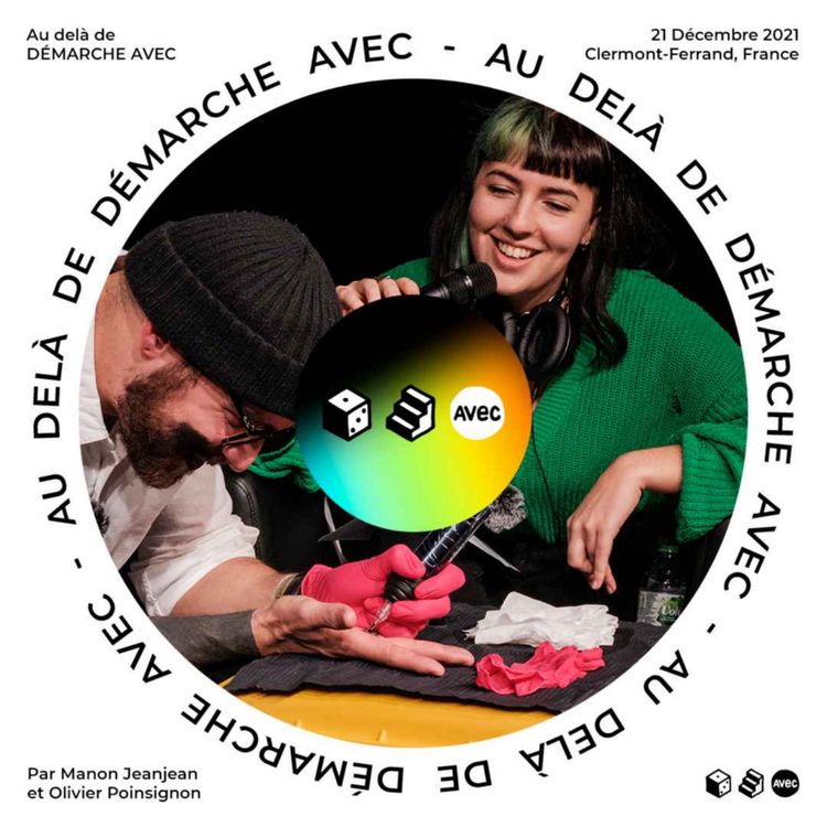 cover art for Au-delà de Démarche Avec - Olivier Poinsignon et Manon Jeanjean