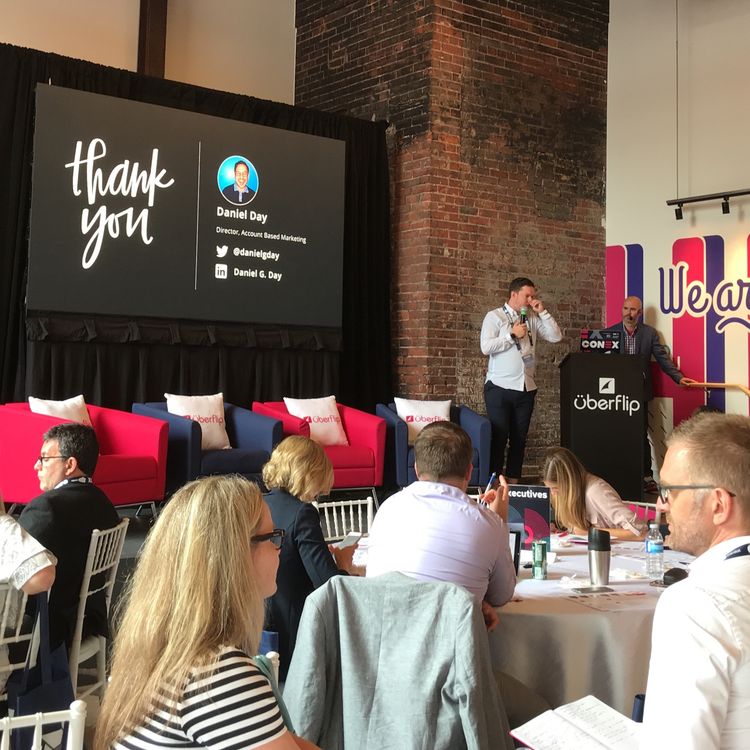 cover art for Episode 124: Uberflip's #CONEX: Content Experiences and Account-Based Management