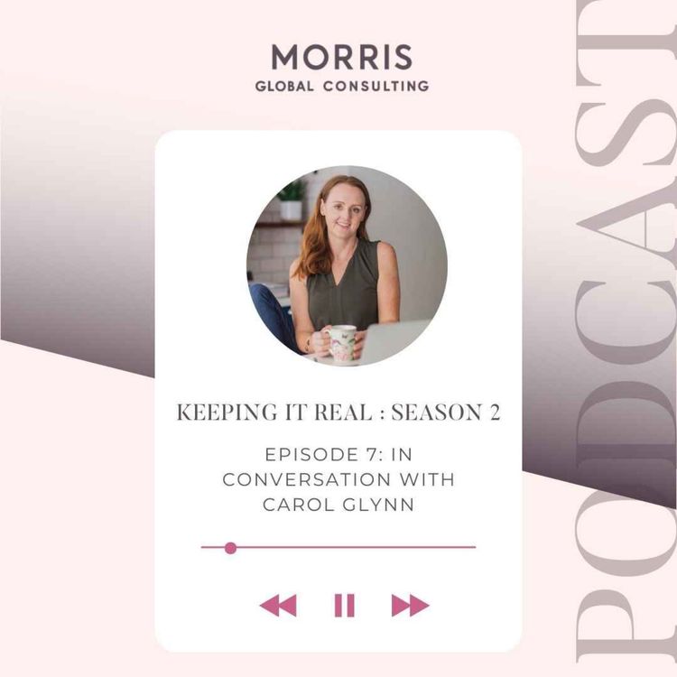 cover art for 'KEEPING IT REAL' In conversation with Carol Glynn