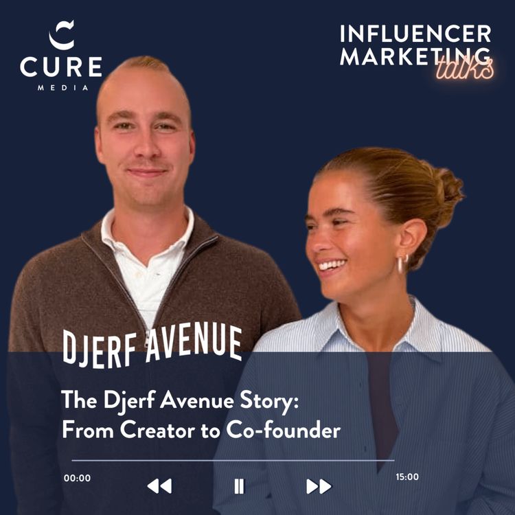 cover art for The Djerf Avenue Story: From Creator to Co-Founder